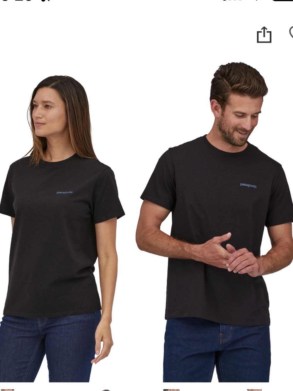 Patagonia Adult Fitz Roy Icon Responsibili-Tee T-Shirt Unisex Men’s M/Women’s L - Picture 4 of 12